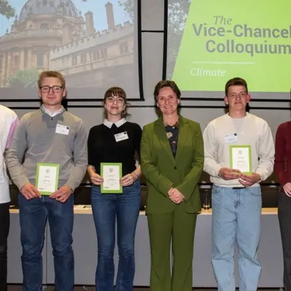 The first Vice-Chancellor’s Colloquium brought together 200 undergraduates and Oxford’s world-leading academics from across the humanities, social sciences and STEM subjects to tackle the global climate crisis.