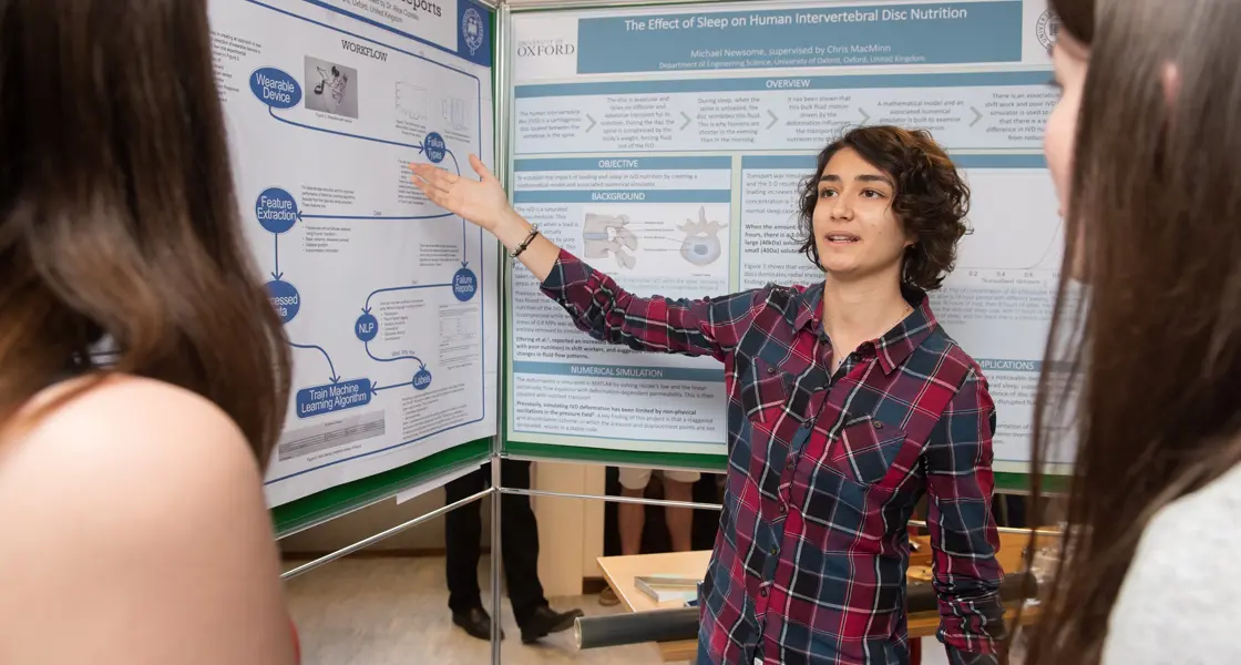 Students present posters at Engineering Lubbock Lecture 2019