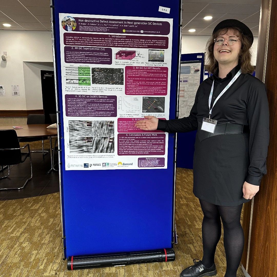Photograph of Dr Scales Semiconductors UK 2026 Conference