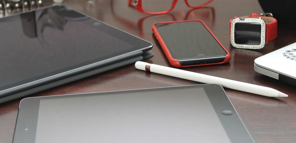 Stock image of office equipment