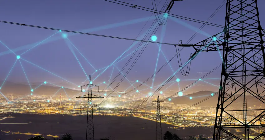 Electricity Pylons Graphic