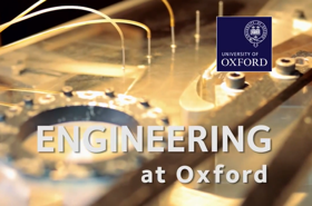 Text says "Engineering at Oxford"