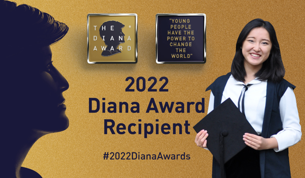DPhil student honoured with Diana Award