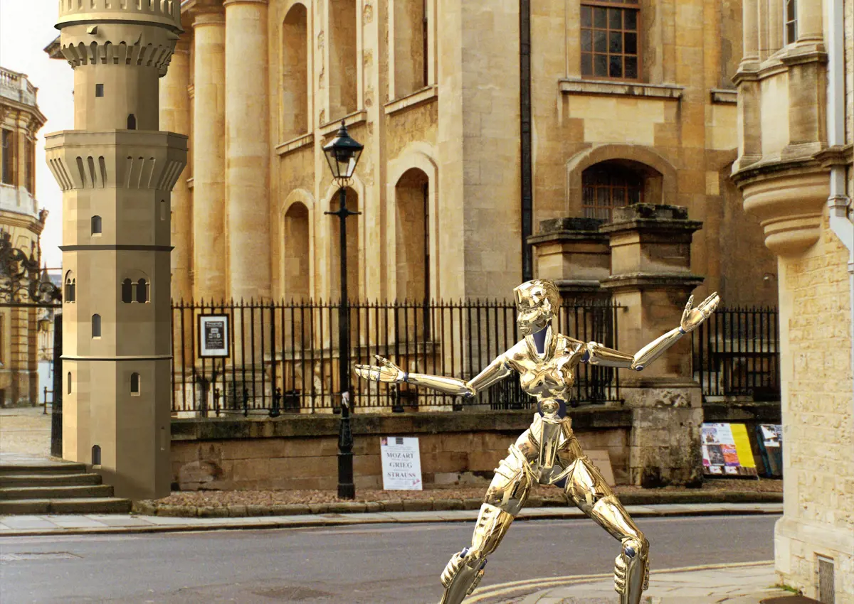 Augmented reality in the streets of Oxford