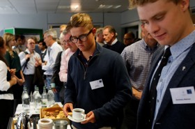 Participants during refreshment break at Alumni Weekend 2017