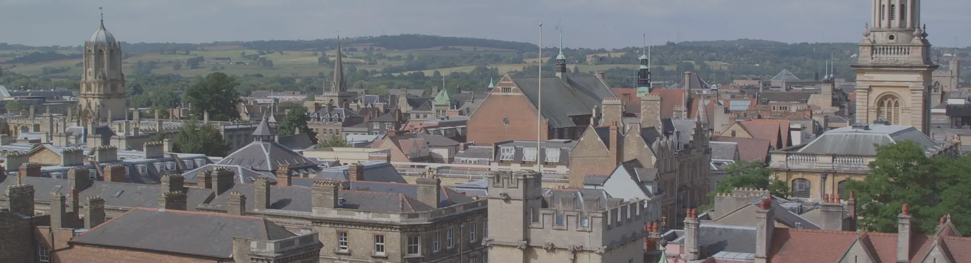 Oxford skyline and Oxfordshire countryside