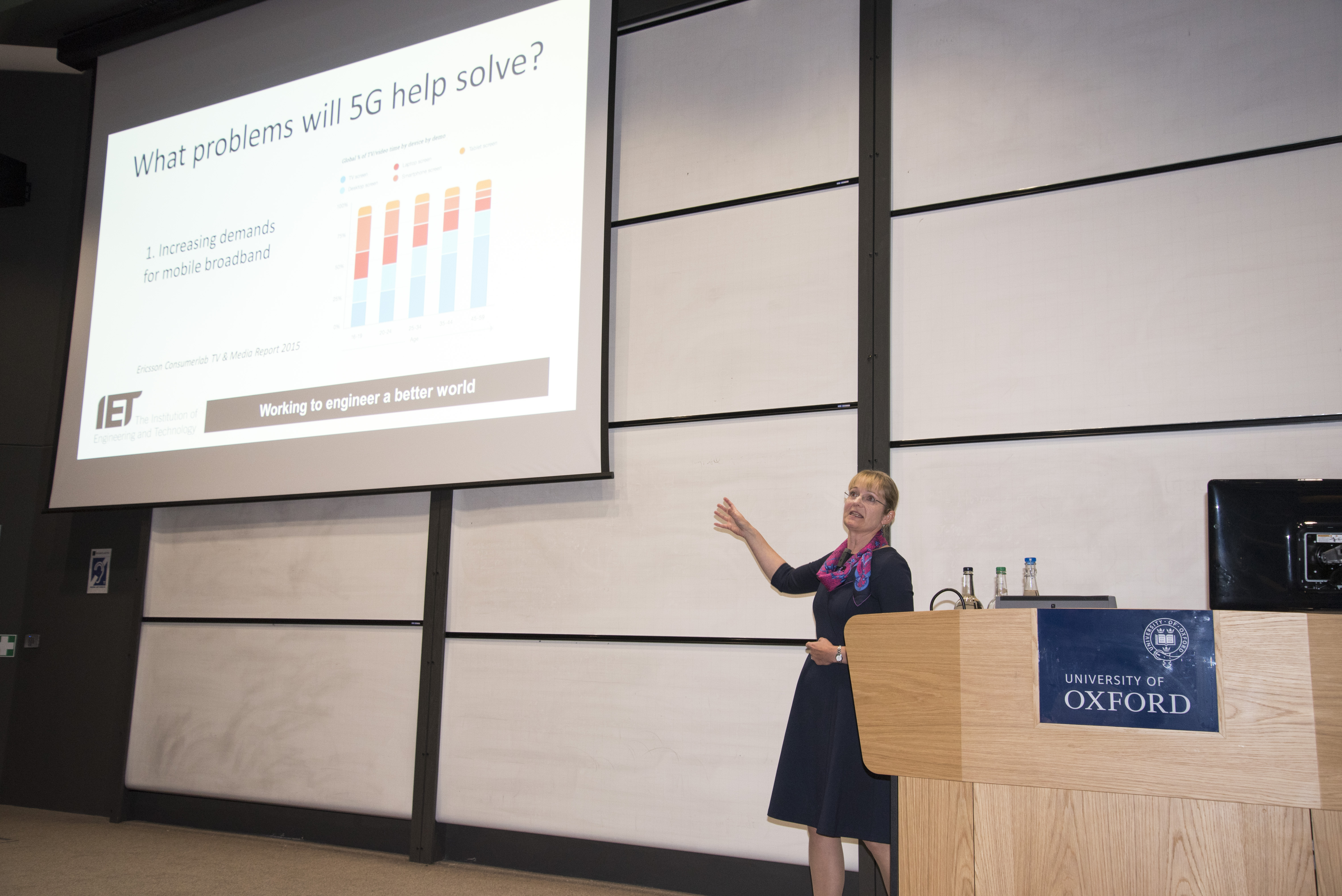 Lubbock Lecture 2017: Naomi Climer "Will future communications technologies lead to cyber wars or a better world?"  