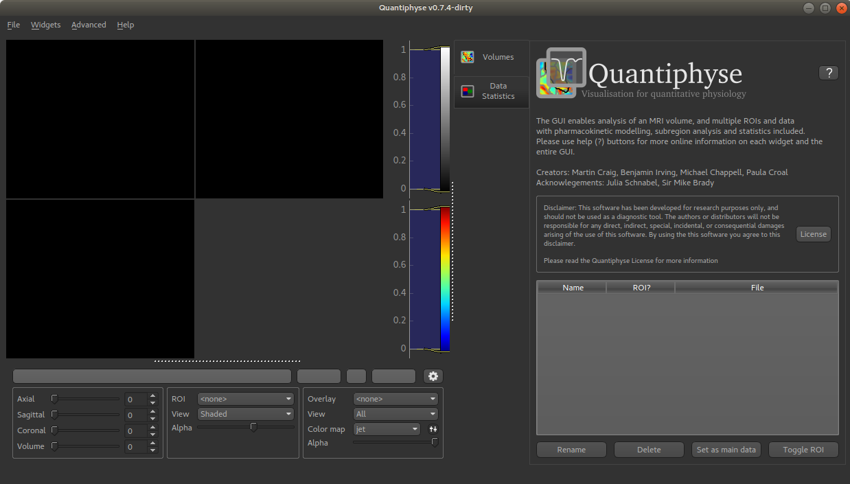 Quantiphyse software