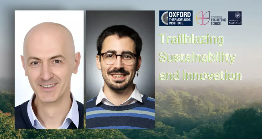 Portraits of Professor Budimir Rosic and Dr Dylan Rubini