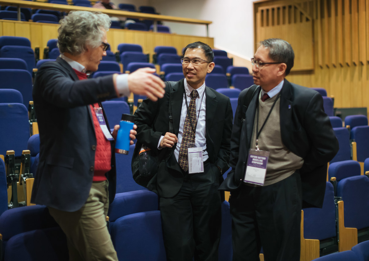 Delegates at the Oxford Battery Modelling Symposium 2019