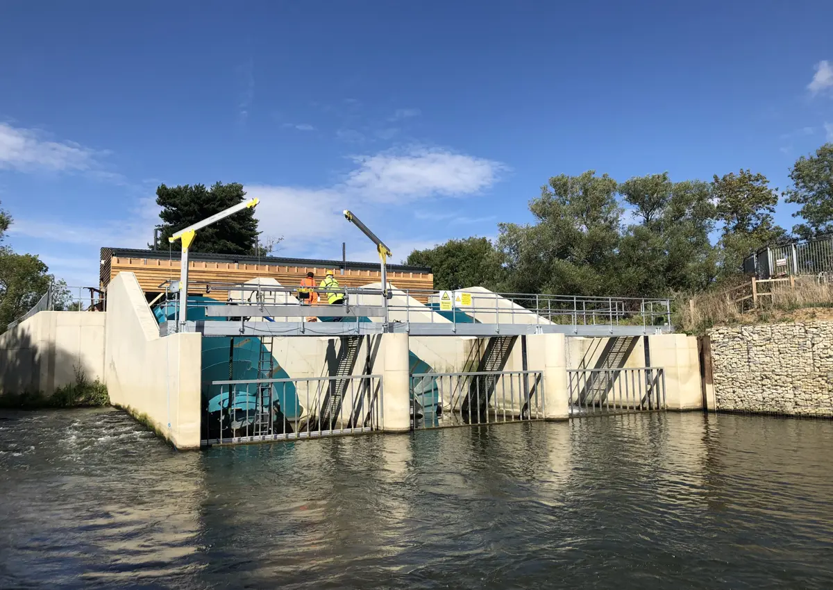 Sandford Hydro plant image by Scot Wheeler