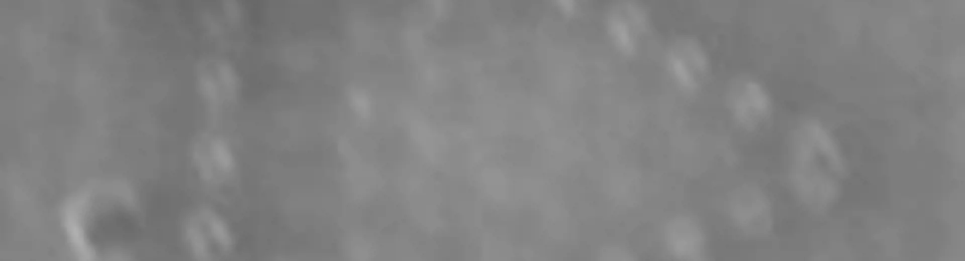 A grey background with a triangle made up of circles pointing to the right