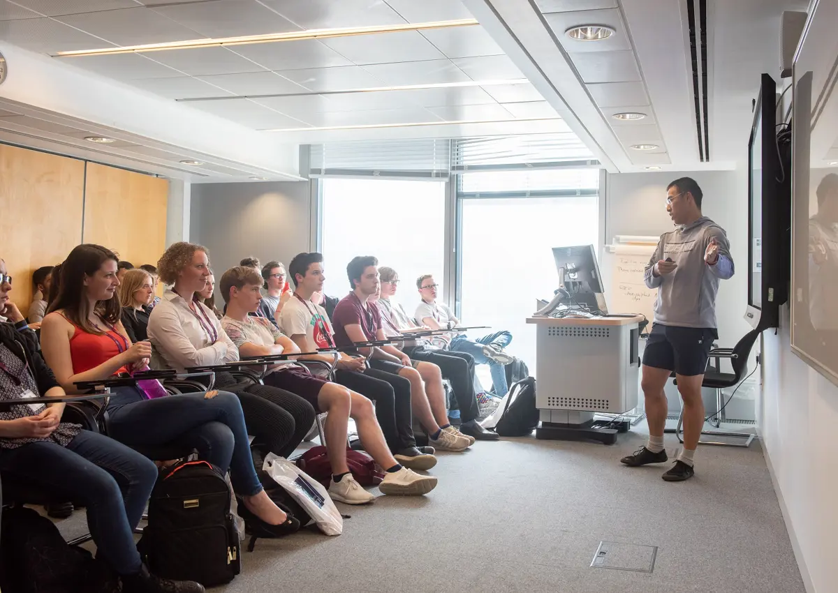 School students experience Oxford as part of 2019 Lubbock Lecture