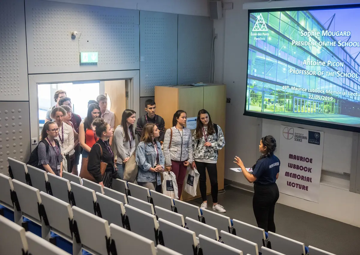 School students experience Oxford as part of 2019 Lubbock Lecture