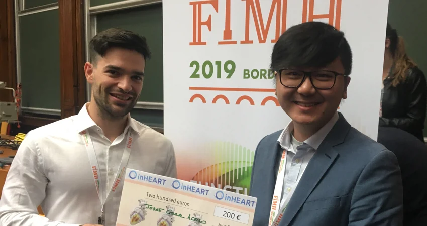 DPhil candidates Jorge Corral Acero and Hao Xu were awarded with the Best Paper Award in the Imaging Category, at the 10th International Conference on Functional Imaging and Modelling of the Heart (FIMH),  June 2019