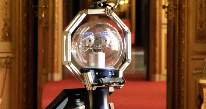 Betty The Robot at Hampton Court Palace