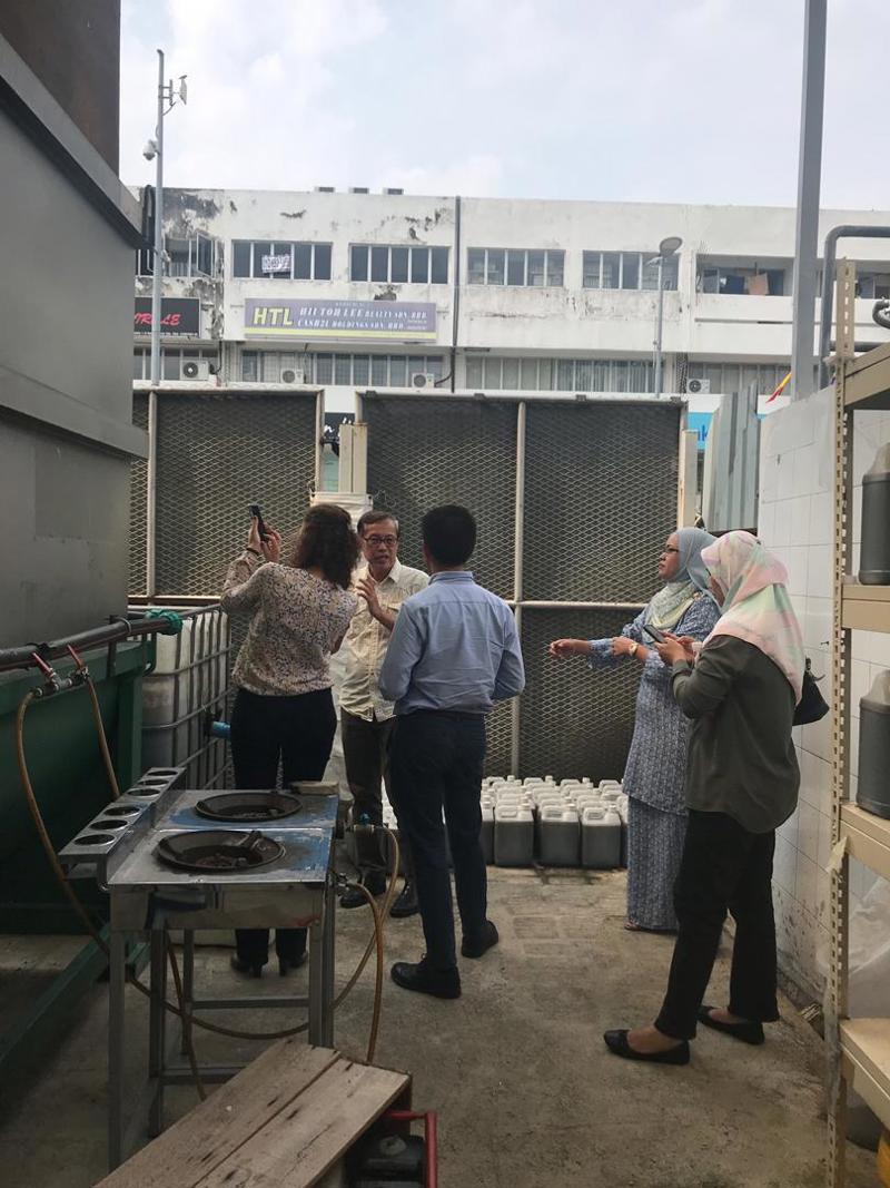 International Research Visit - Malaysia [MBPJ SS2 Food waste recycling facility, 6 August 2019] 
