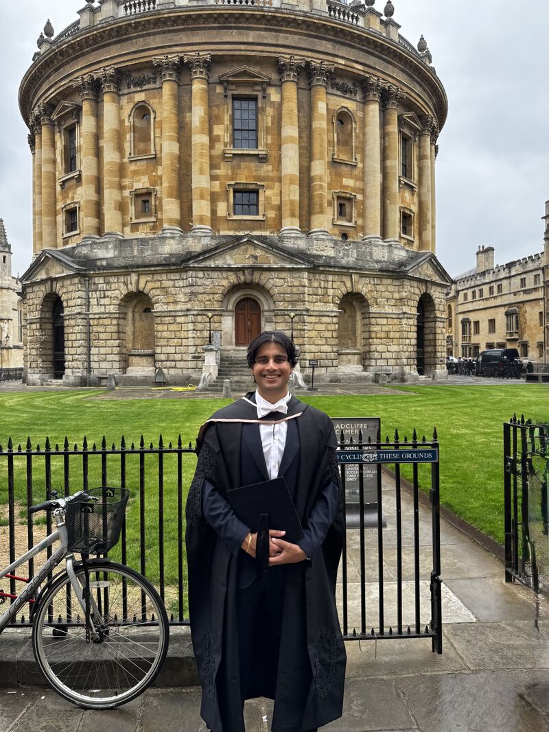 Gaurav Mediratta graduating
