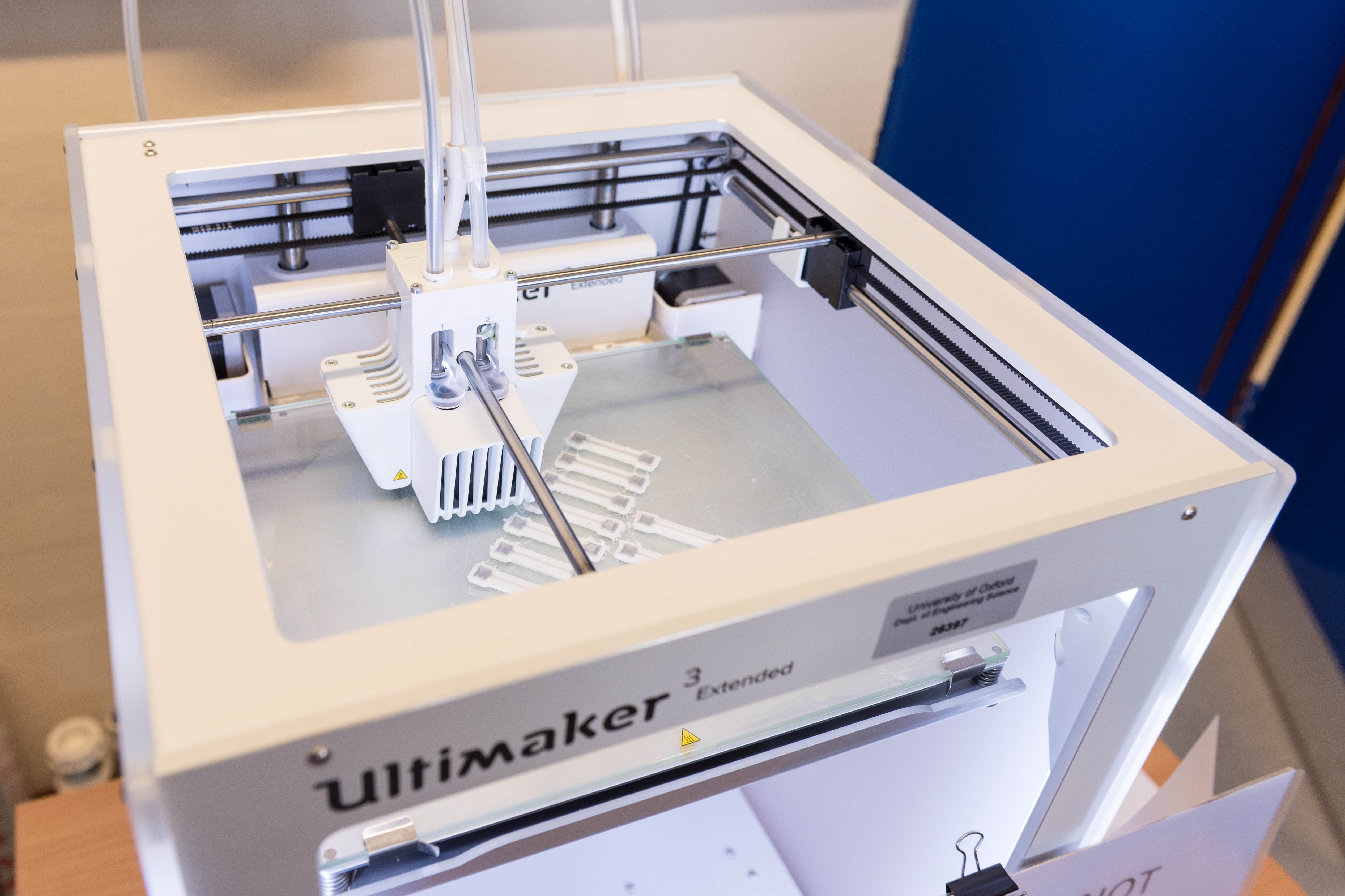 3D printing machine in the Department's 3D printing laboratory