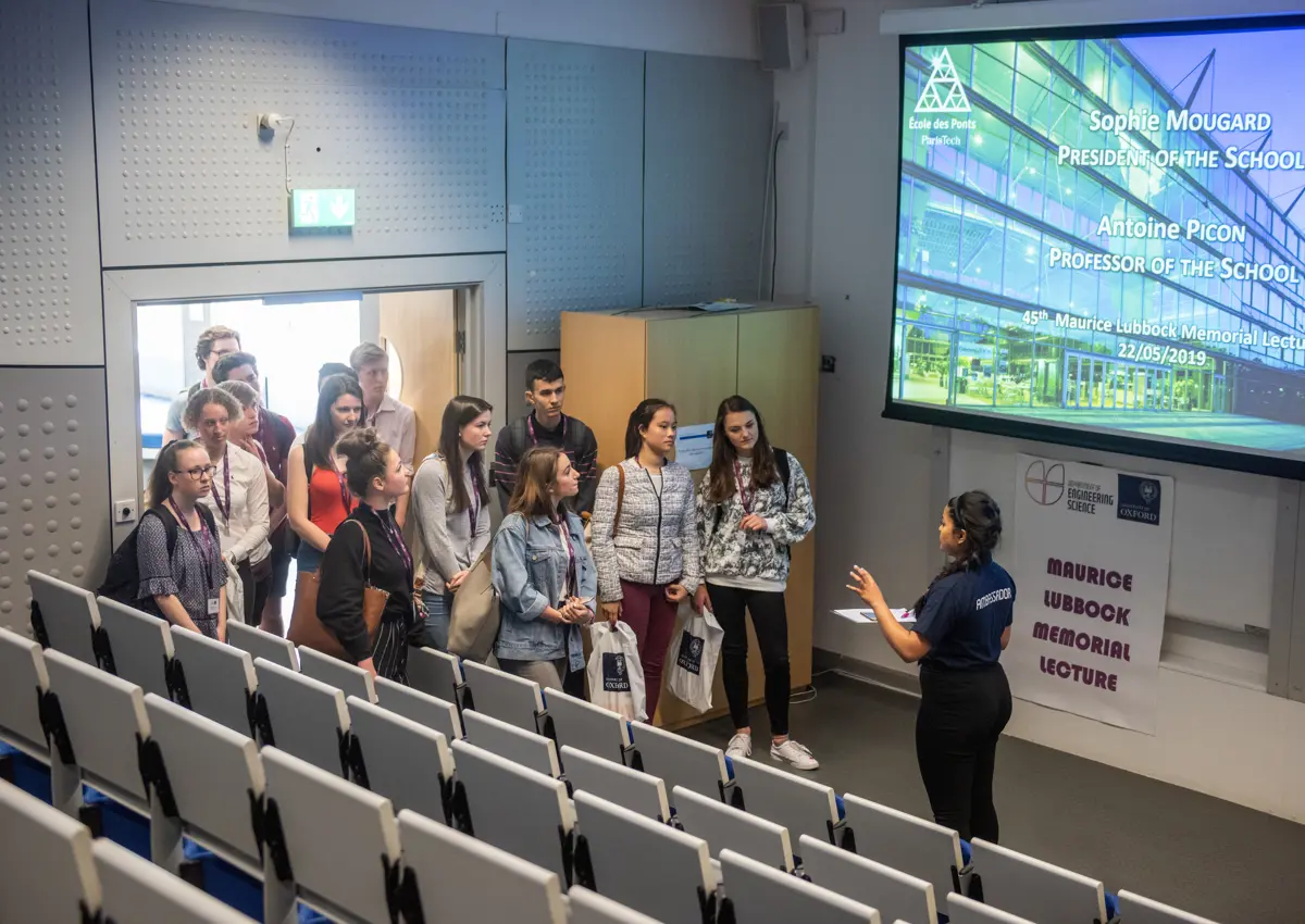 School students at Lubbock Lecture 2019