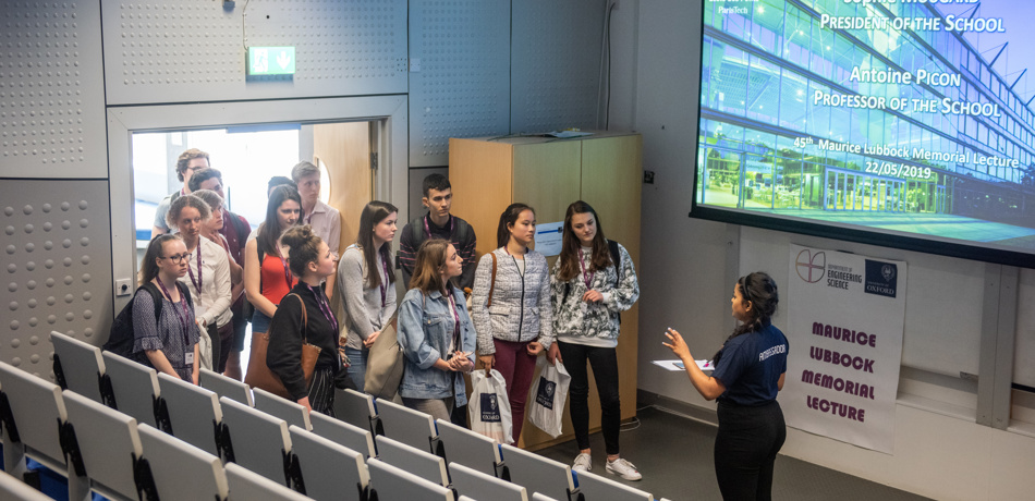 School students at Lubbock Lecture 2019