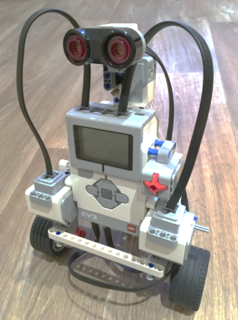 Segway robot using PID controllers in optional 2nd year Lego coursework module