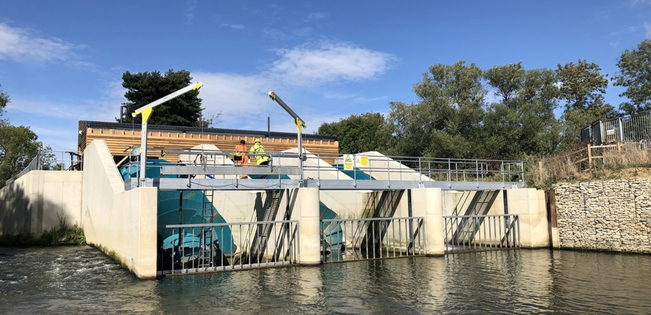 Sandford hydroelectric plant