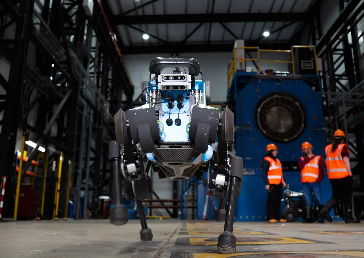 The Oxford Robotics Institute legged robot, called ANYmal