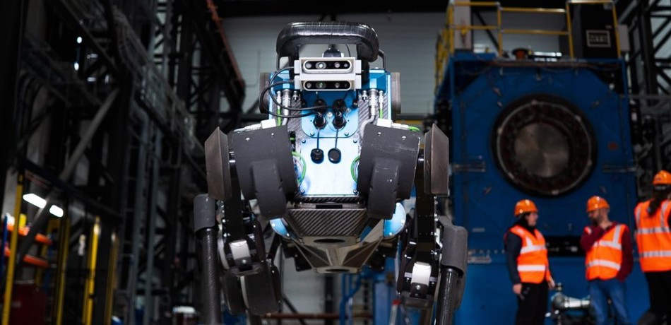 The Oxford Robotics Institute legged robot, called ANYmal