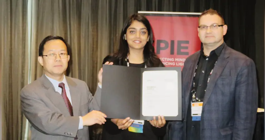 Soumya Gupta receives Runner-up award at SPIE Medical Imaging conference 2020