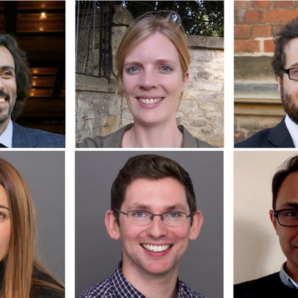 A collage of academics who won the Teaching Awards this year