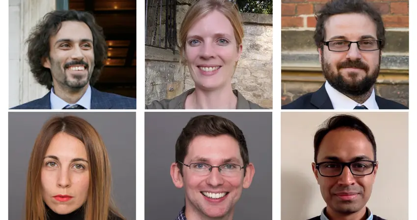 A collage of academics who won the Teaching Awards this year