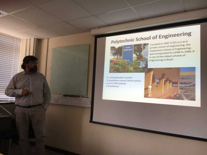 Man presenting at NERC expert meeting 2018