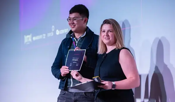 Victor Choi at the Conception X 2025 Demo Day