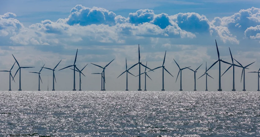 Dogger bank the world’s largest offshore wind farm. Masha Basova. Shutterstock
