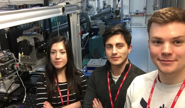 León Romano Brandt with Enrico Salvati and Chrysanthi Papadaki (right to left)