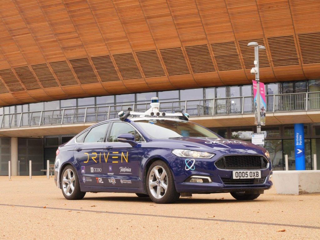 DRIVEN autonomous vehicle.