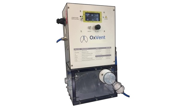 OxVent ventilator set to be manufactured at-scale  