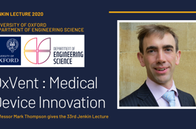 Jenkin Lecture 'Oxvent' Professor Mark Thompson