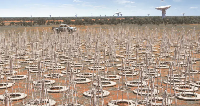 SKA arrays Australia site