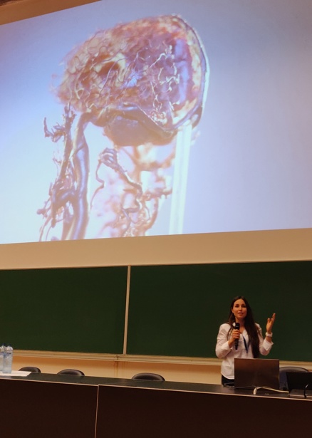 Selena Milanovic presenting at the CARNET 2019 conference