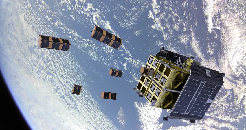 ION Satellite Carrier Over Scotland