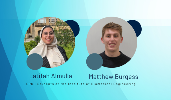 Latifah Almulla and Matthew Burgess  news - IED Post Grad awards