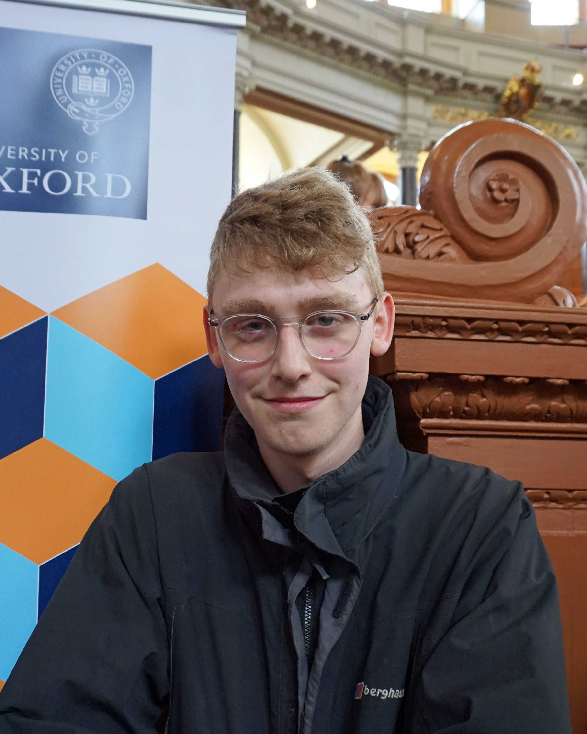 Leon Blake, Apprentice Mechanical Technician and finalist for the award of 2nd year apprentice