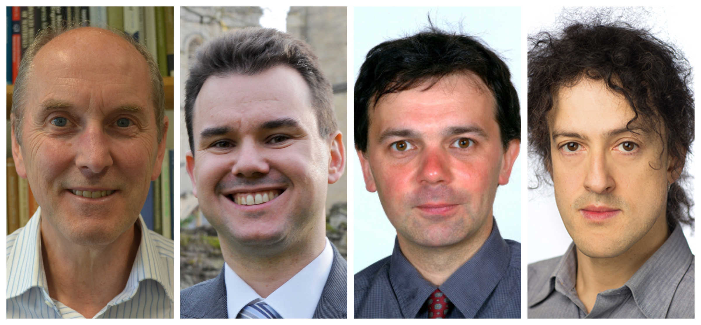 (From left to right) Professors Alan Cocks, Constantin Coussios, Peter Ireland and Philip Torr