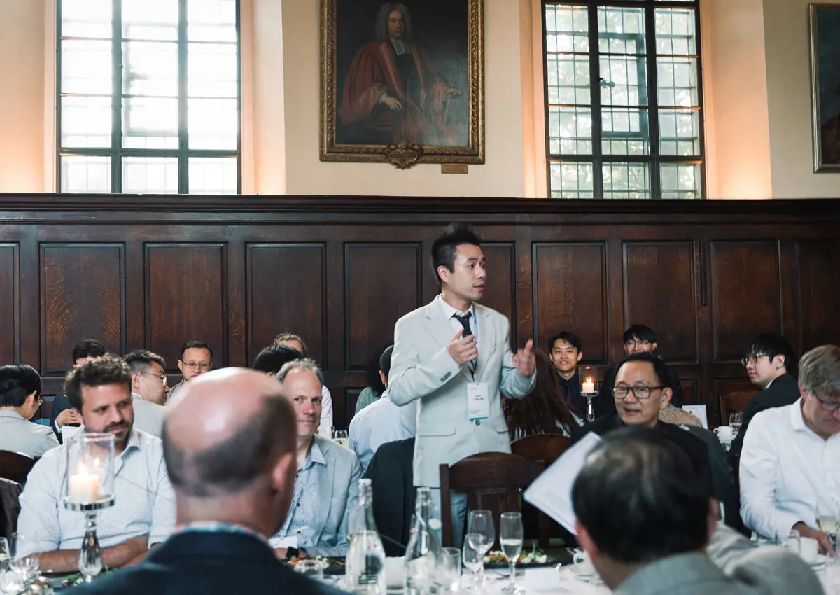 Oxford International Conference on Advanced Optics and Photonics dinner