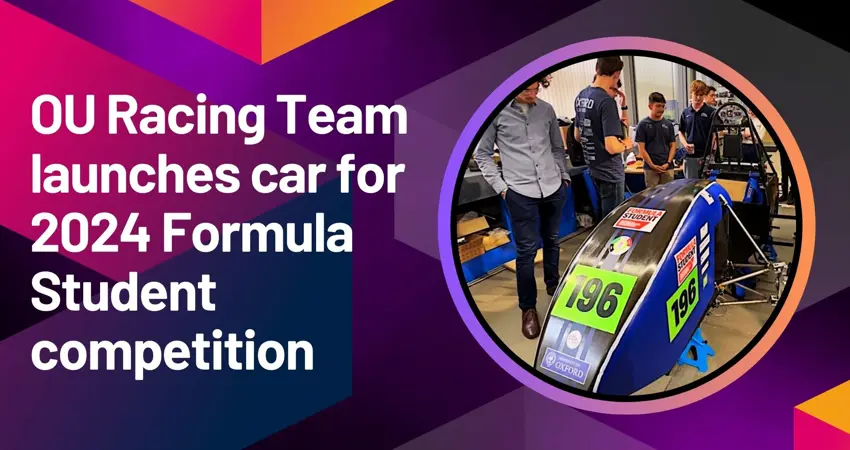 Oxford University Racing Team launches Car for 2024 Formula Student competition