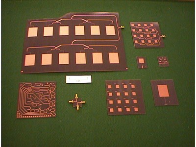 A Selection Of Microwave Printed Circuits Designed And Fabricated In House