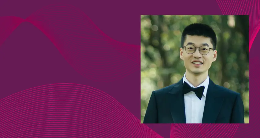 A portrait of Dr Zhenyu Cai