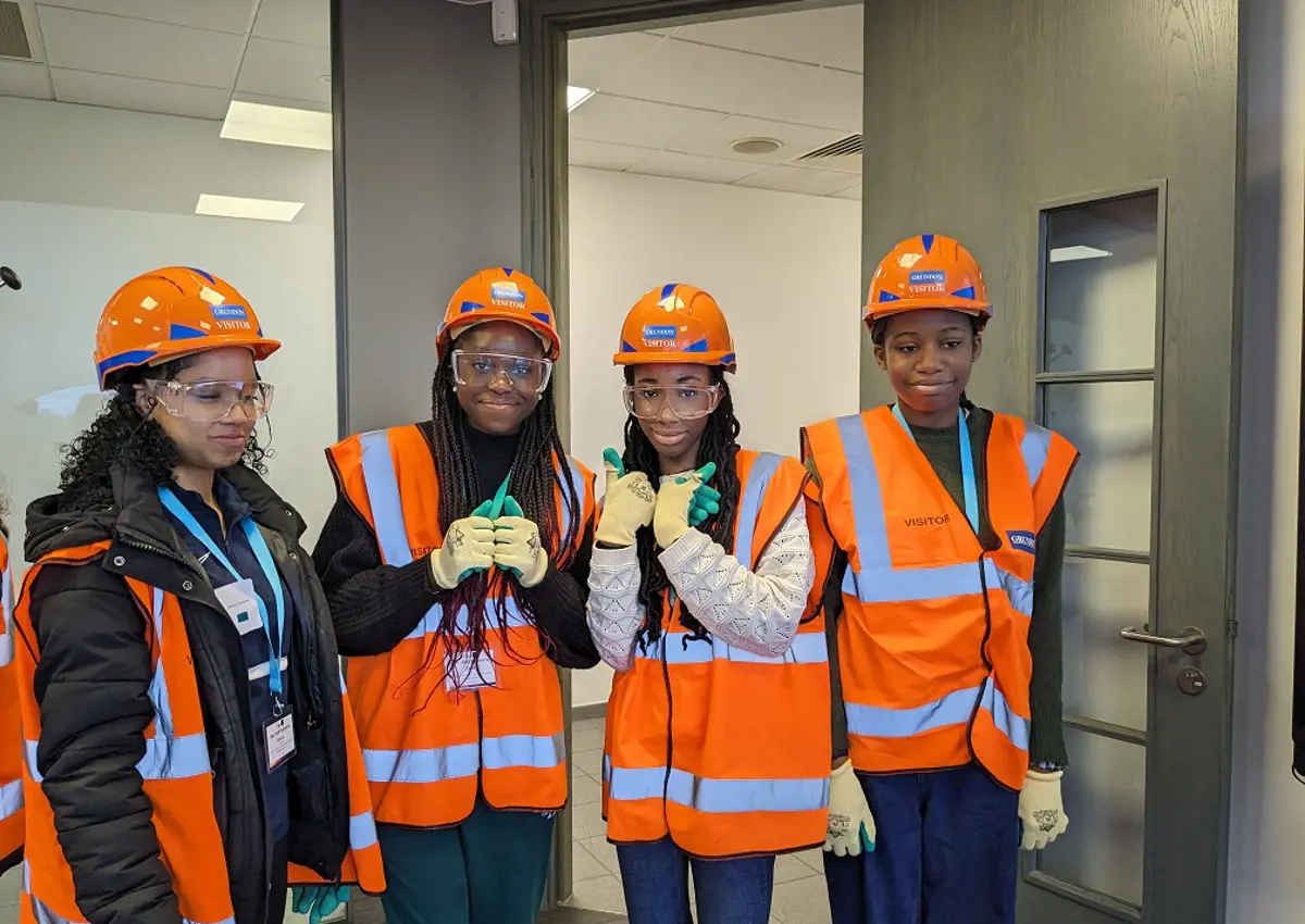 Participants of Access programme Uncover Engineering on a visit to a Waste Management Company